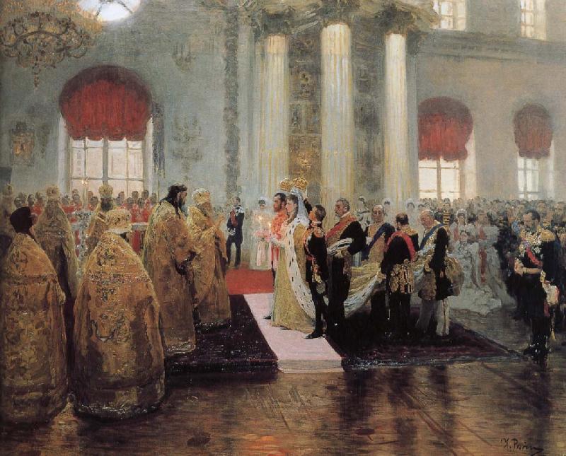 Ilia Efimovich Repin Ceremony